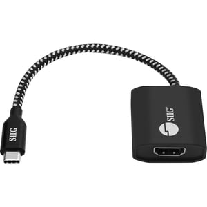 SIIG USB Type-C to HDMI Video Cable Adapter with PD Charging - USB Type C - 1 x HDMI, HDMI