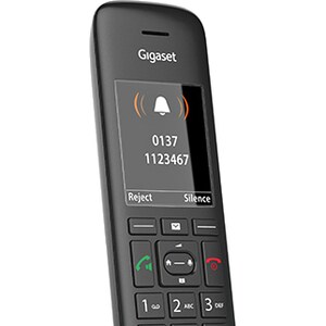Gigaset C570HX Handset - Schwarz - Schnurlos - DECT - 200 Phone Book/Directory Memory - 1 x Total Number of Phone Lines - 