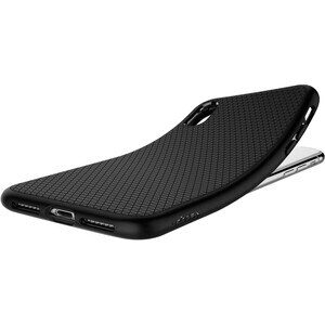 Spigen iPhone XR Case Liquid Air Matte Black