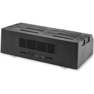 StarTech.com 4-Bay USB 3.1 to SATA Hard Drive Docking Station, 2.5/3.5" SATA III (6Gbps) SSD/HDD Dock, 10Gbps Top Loading 