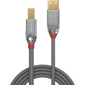 LINDY Cromo Line 3 m USB Datentransferkabel - 1 - Erster Anschluss: Anschluss 1: USB A, Stecker - Zweiter Anschluss: 1 x U
