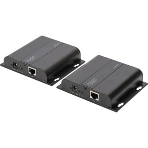 Digitus Video-Extender-Transmitter/Receiver - Verkabelt - 1 Eingabegerät - 1 Ausgabegerät - 120 m Reichweite - 2 x Netzwer