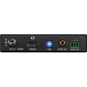 AMX 4K60 In-Line Controller - Functions: Video Emulation, Audio Extraction, Video Emulation, Audio De-embedding - 4096 x 2