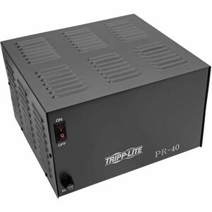 Eaton Tripp Lite Series TAA-Compliant 40-Amp DC Power Supply, 13.8VDC, Precision Regulated AC-to-DC Conversion - 200W
