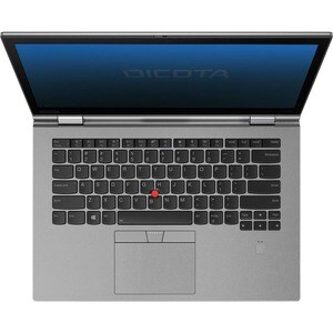 Dicota Privacy filter 4-Way for Lenovo ThinkPad X1 Yoga (2nd, 3rd Gen), side-mounted - For LCD Notebook