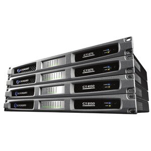 Crown ComTech CT 4150 Amplifier - 500 W RMS - 4 Channel - Gray - 20 Hz to 20 kHz - 225 W