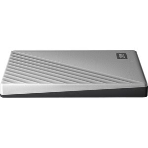 WD My Passport Ultra WDBKYJ0020BSL 2 TB Portable Hard Drive - External - Silver - USB 3.0 - 256-bit Encryption Standard - 