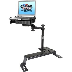 RAM Mounts No-Drill Vehicle Mount for Notebook, GPS - 17" Screen Support - Powder Coated Steel