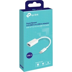 TP-Link SuperSpeed 12 cm USB-C/USB-A Datentransferkabel für PC, Kartenleser, Tablet, Telefon, Notebook, Smartphone - Zweit