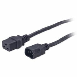 Rallonge APC by Schneider Electric AP9878 - 1,98 m - IEC 60320 C14 - 230 V AC - Noir - 1 Unité