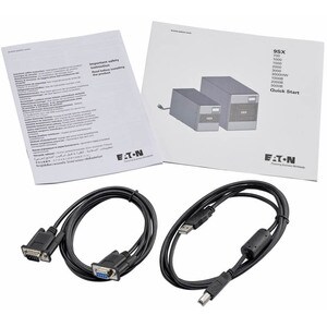 Eaton 9SX 1500VA 1350W 120V Online Double-Conversion UPS - 6 NEMA 5-15R Outlets, Cybersecure Network Card Option, Extended