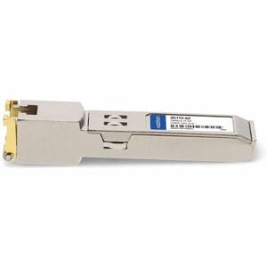 AddOn SFP (mini-GBIC) - 1 x RJ-45 10/100/1000Base-TX LAN - 1 - TAA Compliant - For Data Networking - Twisted PairGigabit E