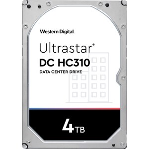 Western Digital Ultrastar DC HC310 HUS726T4TALS205 4 TB Hard Drive - 3.5" Internal - SAS (12Gb/s SAS) - Server Device Supp