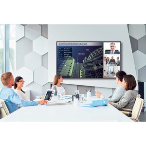 Sharp PNUH861 Digital Signage Display - 85.60"" (2174.24 mm) LCD - 3840 x 2160 - Edge LED - 400 cd/m² - 2160p - HDMI - USB