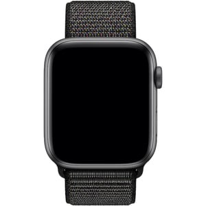 Apple 44mm Black Sport Loop - Regular - Adjustable - Regular - Black - Woven Nylon