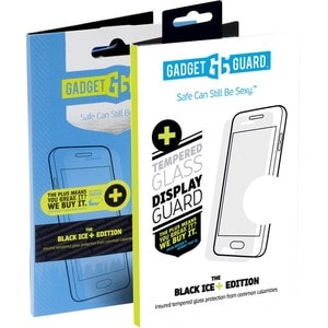 Gadget Guard Black Ice+ Edition Insured Tempered Glass Screen Protector for Apple iPhone XR - For 6.1"LCD iPhone XR - Drop