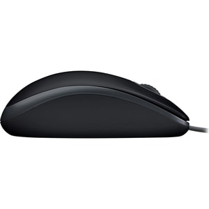 Mouse Logitech B110 - USB - Ottico - Nero - Cavo