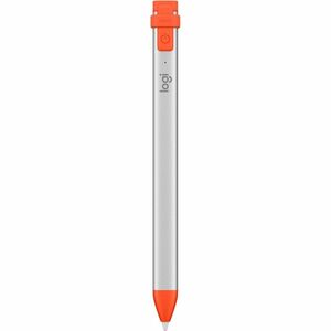 Logitech Crayon Stylus - Active - Replaceable Stylus Tip - Orange - Tablet PC Device Supported