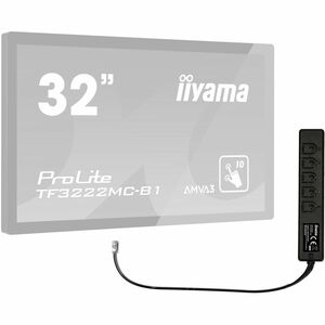 iiyama Kabel Gerätefernbedienung - für Touchscreen Monitor - BatterySchwarz - 1 Paket