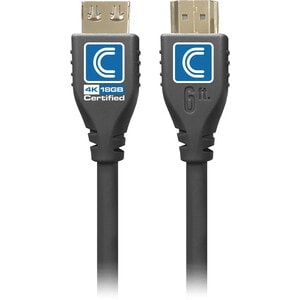 Comprehensive MicroFlex Pro AV/IT HDMI A/V Cable - 12 ft HDMI A/V Cable for Audio/Video Device - First End: 1 x HDMI Digit
