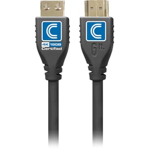 Comprehensive MicroFlex Pro AV/IT HDMI A/V Cable - 3 ft HDMI A/V Cable for Audio/Video Device - First End: 1 x HDMI Digita
