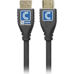 Comprehensive MicroFlex Pro AV/IT HDMI A/V Cable - 15 ft HDMI A/V Cable for Audio/Video Device - First End: 1 x HDMI Digit