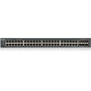 ZYXEL GS1920 GS1920-48V2 48 Ports Manageable Ethernet Switch - Gigabit Ethernet - 10/100/1000Base-T, 1000Base-X - 4 Layer 