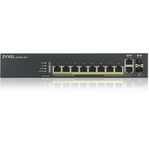 ZYXEL GS1920 GS1920-8HPV2 8 Ports Manageable Ethernet Switch - Gigabit Ethernet - 10/100/1000Base-T, 1000Base-X - 4 Layer 