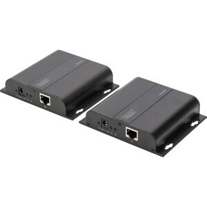 Digitus Video Extender Transmitter/Receiver - Wired - 1 Input Device - 1 Output Device - 120 m Range - 2 x Network (RJ-45)