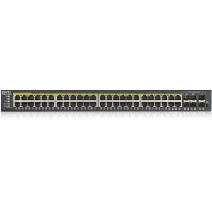 ZYXEL GS1920 GS1920-48HPV2 48 Ports Manageable Ethernet Switch - 4 Layer Supported - Modular - 6 SFP Slots - Twisted Pair,