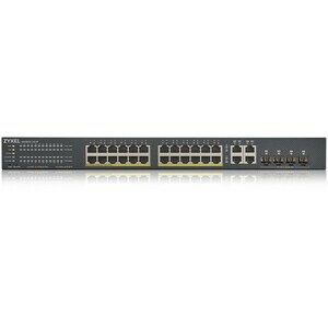 ZYXEL GS1920 GS1920-24HPV2 24 Anschlüsse Verwaltbar Ethernet-Switch - Gigabit-Ethernet - 10/100/1000Base-T, 1000Base-X - 4
