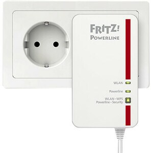 FRITZ!Powerline 1260E Edition International. Maximum data transfer rate: 1200 Mbit/s, Networking standards: IEEE 802.11a, 