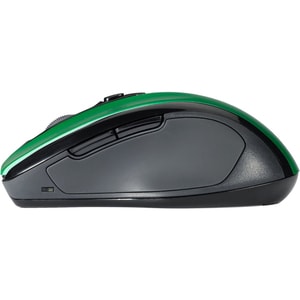 Kensington Pro Fit Mid-Size Wireless Mouse - Emerald Green - Optical - Wireless - Radio Frequency - 2.40 GHz - Emerald Gre