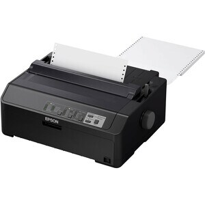 Impresora matricial Epson LQ-590II - Monocromo - 24-clavijas - Energy Star - 584 cps Mono - 215.90mm Ancho x 279.40mm Long