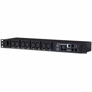 SWITCHED MBO EPDU 1RU HORIZONTAL 12AMP INPUT - SNMP NETWORK CONNECTION - 8X IEC-320 C13 OUT -IEC-320 C14 IN - 2 YRS ADV. R