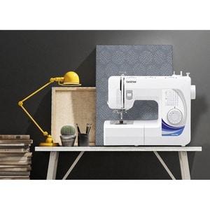 Brother Traditional Metal Chassis Sewing Machine - Horizontal Bobbin System - 27 Built-In Stitches - Automatic Threading -