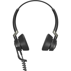 Jabra Engage 50 Wired Over-the-head Stereo Headset - Binaural - Supra-aural - 32 Ohm - 20 Hz to 20 kHz - 120 cm Cable - No