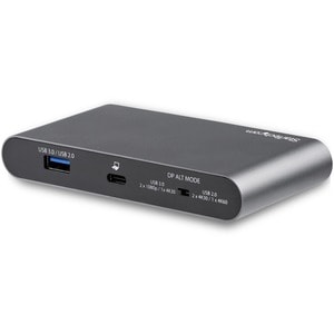 StarTech.com USB 3.0 Type C Docking Station for Monitor, Notebook - 100 W - 4 x USB Ports - 1 x USB 2.0 - 2 x USB 3.0 - US