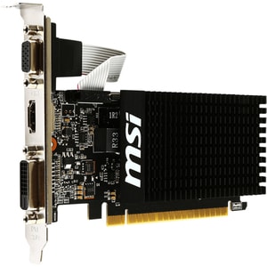 MSI NVIDIA GeForce GT 710 Graphic Card - 2 GB GDDR3 - Low-profile - 954 MHz Core - 64 bit Bus Width - PCI Express 2.0 x16 
