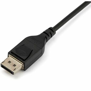 StarTech.com 2 m VESA Certified DisplayPort 1.4 Cable - 8K 60Hz HBR3 HDR - 6 ft Super UHD 4K 120Hz - DP to DP Slim Video M