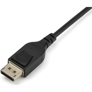 1m VESA Zertifiziertes DisplayPort 1.4 Kabel, 8k 60Hz, HBR3, HDR, Super UHD 4k 120Hz, DP auf DP 1.4 Dünnes Monitorkabel, M