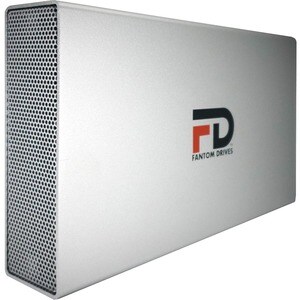 Fantom Drives FD GFORCE 6TB 7200RPM External Hard Drive - USB 3.2 Gen 1 & eSATA - Silver - Compatible with Windows & Mac -