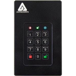 Apricorn Aegis Fortress 512 GB Solid State Drive - External - USB 3.0