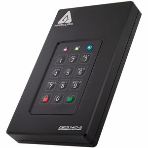 Apricorn Aegis Fortress 4 TB Solid State Drive - External - USB 3.0