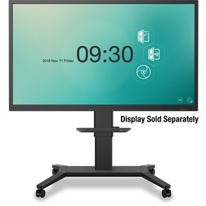 ViewSonic VB-STND-003 Display Stand - Up to 218.4 cm (86") Screen Support - 99.79 kg Load Capacity - 121.9 cm Height x 123
