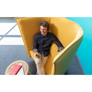 Cisco 562 Kabellos Kopfbügel Stereo Headset - Schwarz/Silber - Binaural - Ohraufliegend - 50 Hz bis 18 kHz Frequenzgang - 