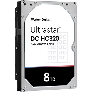 Western Digital Ultrastar DC HC320 HUS728T8TAL4205 8 TB Hard Drive - 3.5" Internal - SAS (12Gb/s SAS) - Server Device Supp