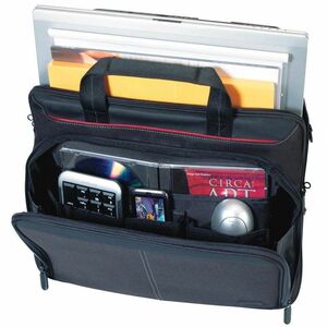 Targus Classic CN31 Carrying Case for 38.1 cm (15") to 40.6 cm (16") Notebook - Black - Polyester Body - Handle - 390 mm H