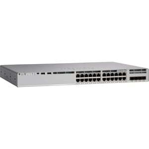 Cisco Catalyst 9200 C9200L-24P-4X Layer 3 Switch - 24 Ports - Manageable - Gigabit Ethernet, 10 Gigabit Ethernet - 10/100/