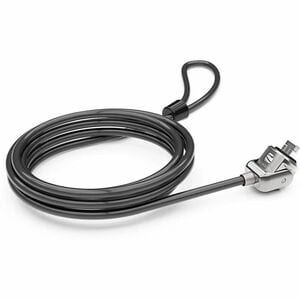 Compulocks T-bar Security Keyed Alike Cable Lock Black - T-bar Security Keyed Alike Cable Lock Black